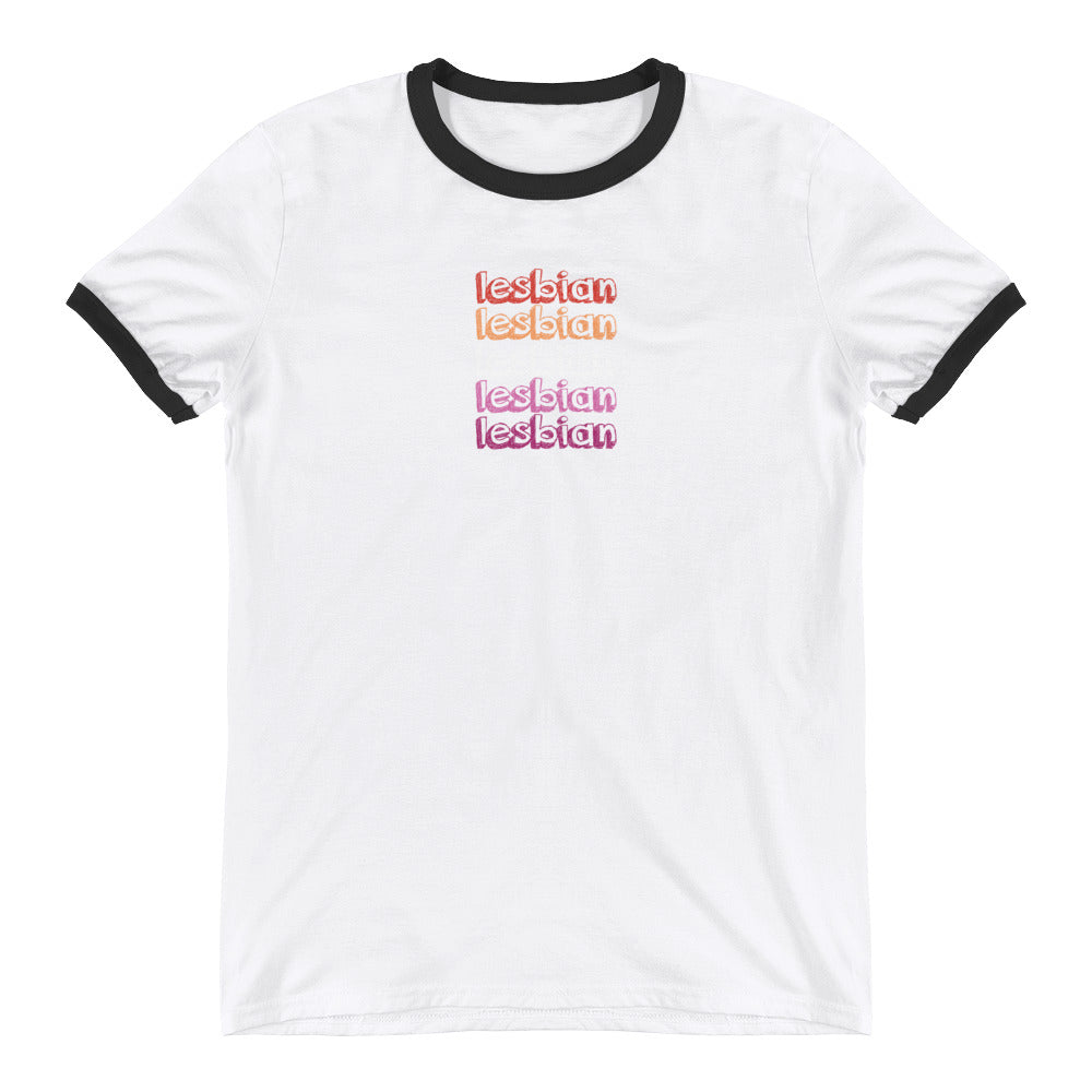 LESBIAN Ringer T-Shirt