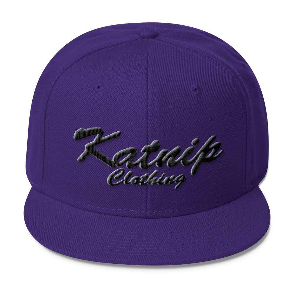 Katnip Clothing Wool Blend Snapback