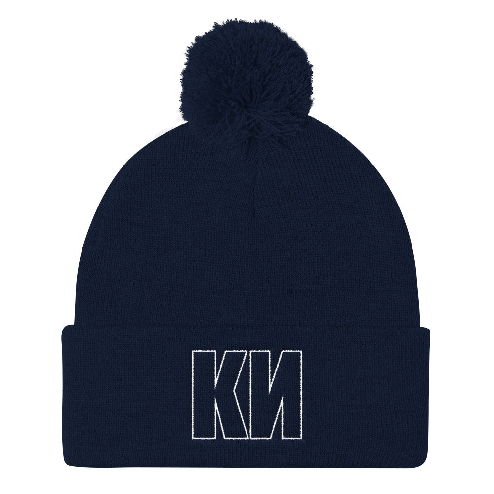 KN Pom Pom Knit Cap