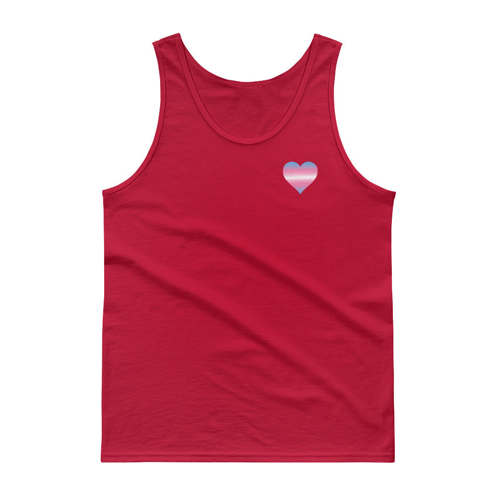 Transgender Heart Tank Top