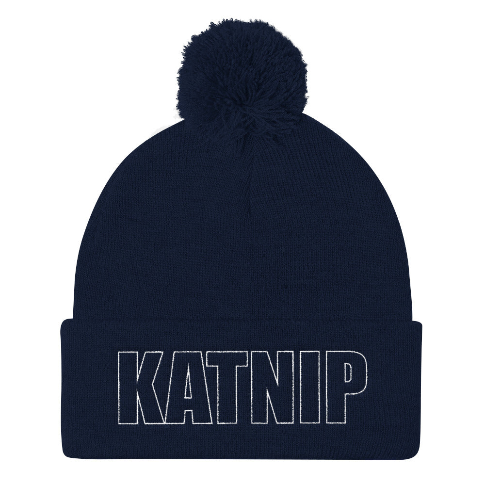 Katnip Pom Pom Knit Cap