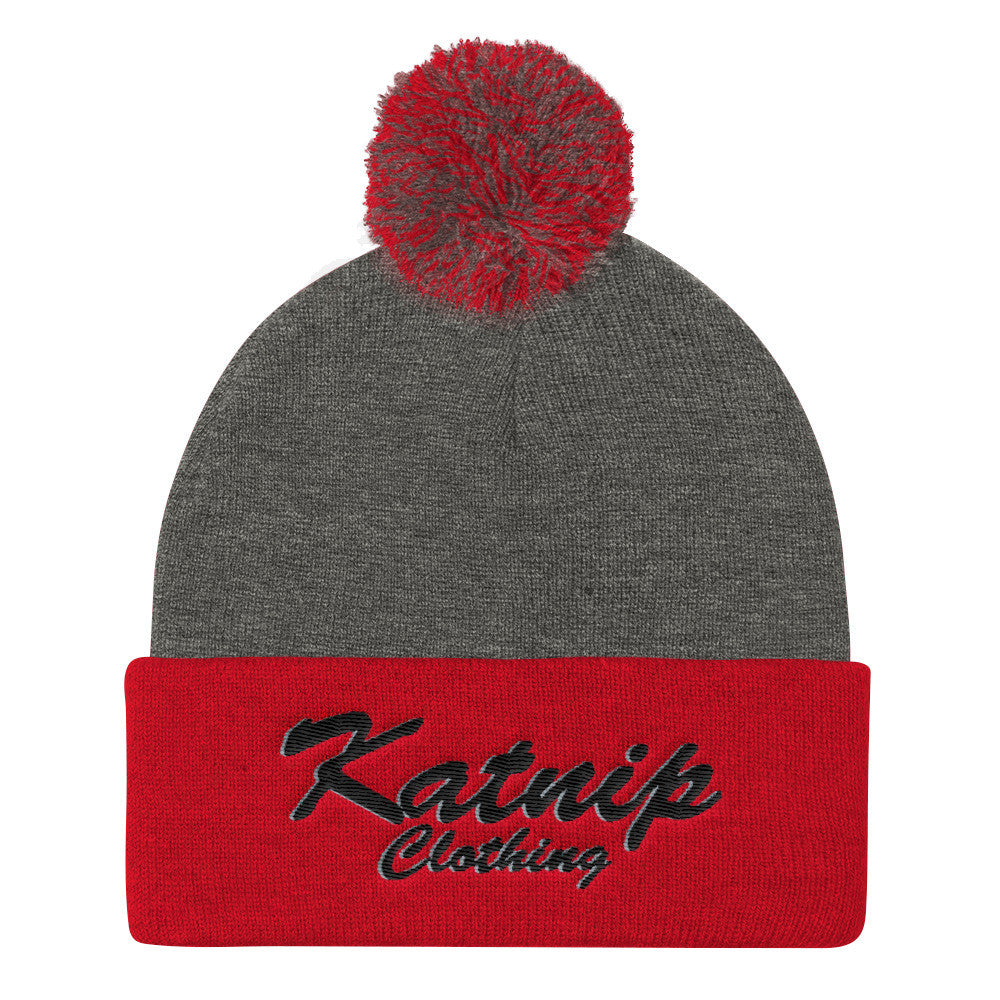 Katnip Clothing Pom Pom Knit Cap