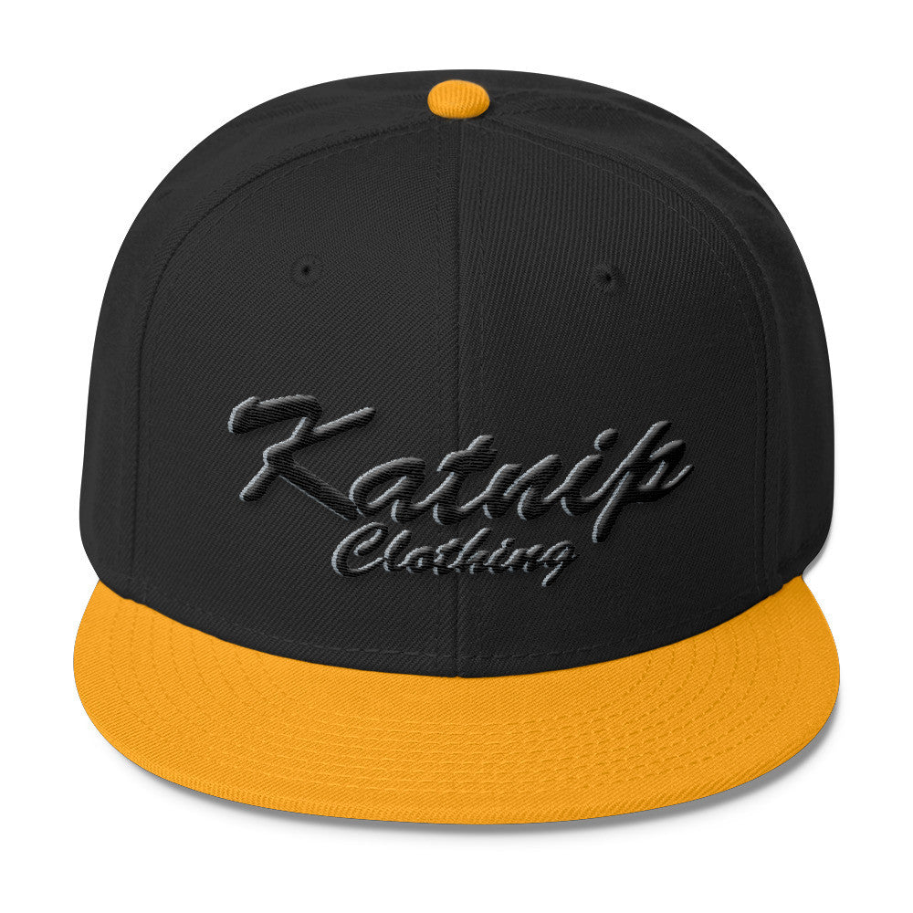 Katnip Clothing Wool Blend Snapback
