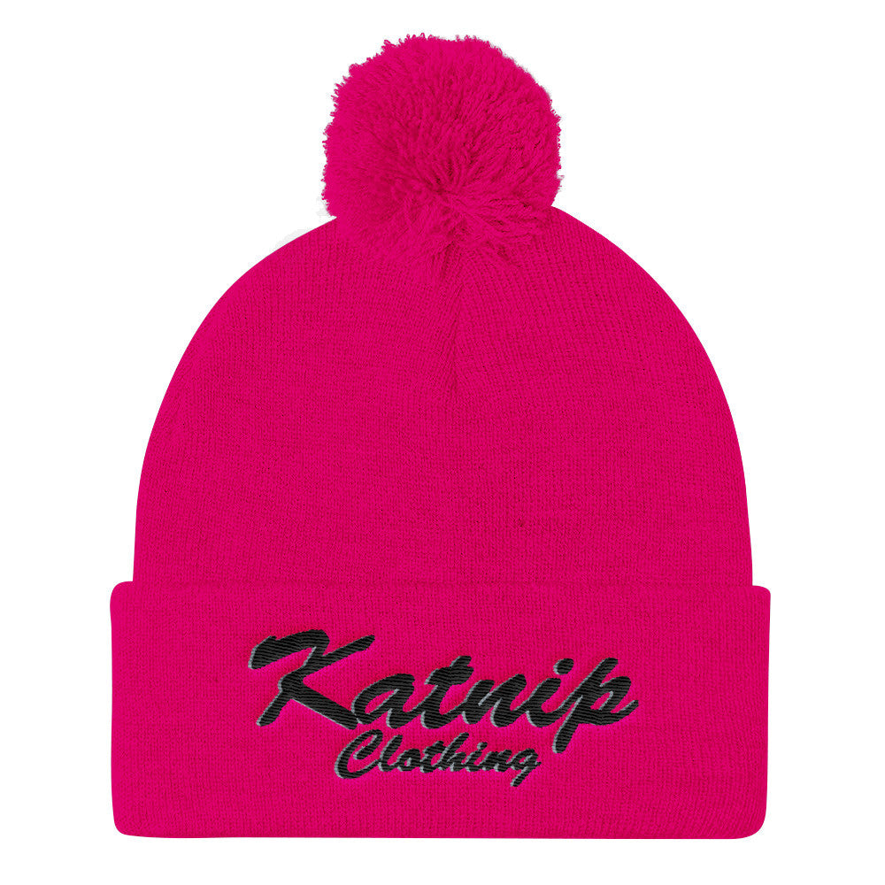 Katnip Clothing Pom Pom Knit Cap