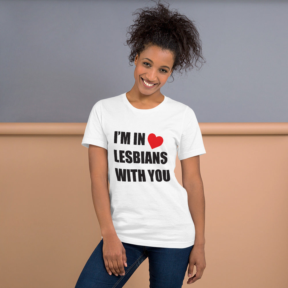 In Lesbians Bella + Canvas 3001 Unisex Short Sleeve Jersey T-Shirt with Tear Away Label