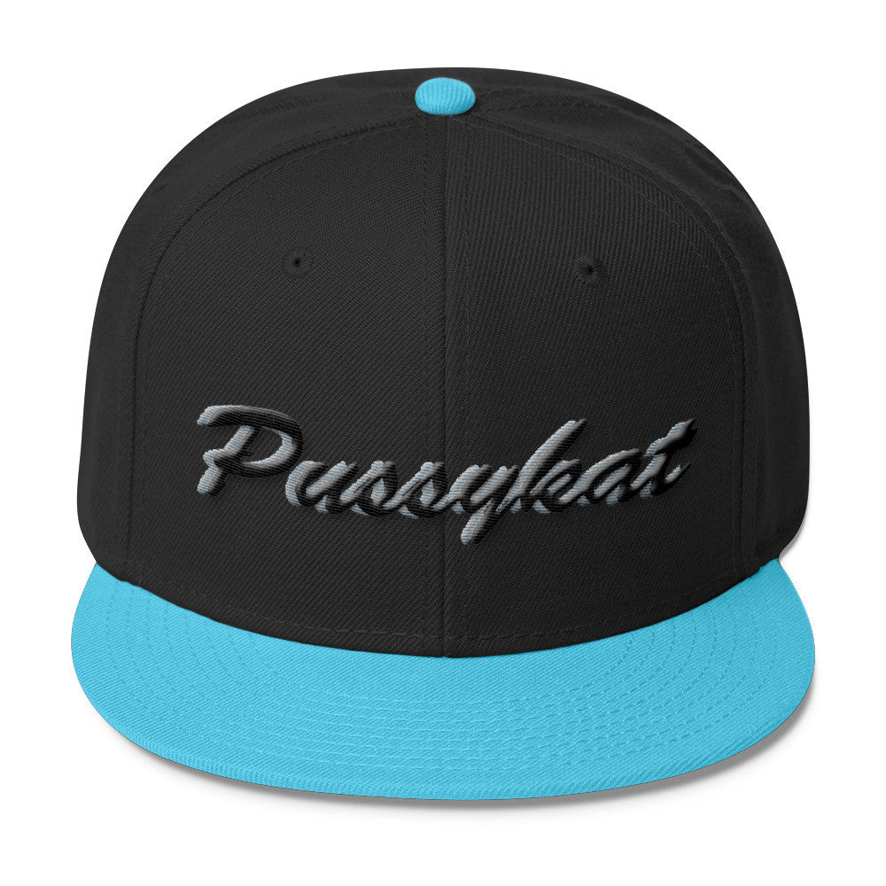 PussyKat Wool Blend Snapback