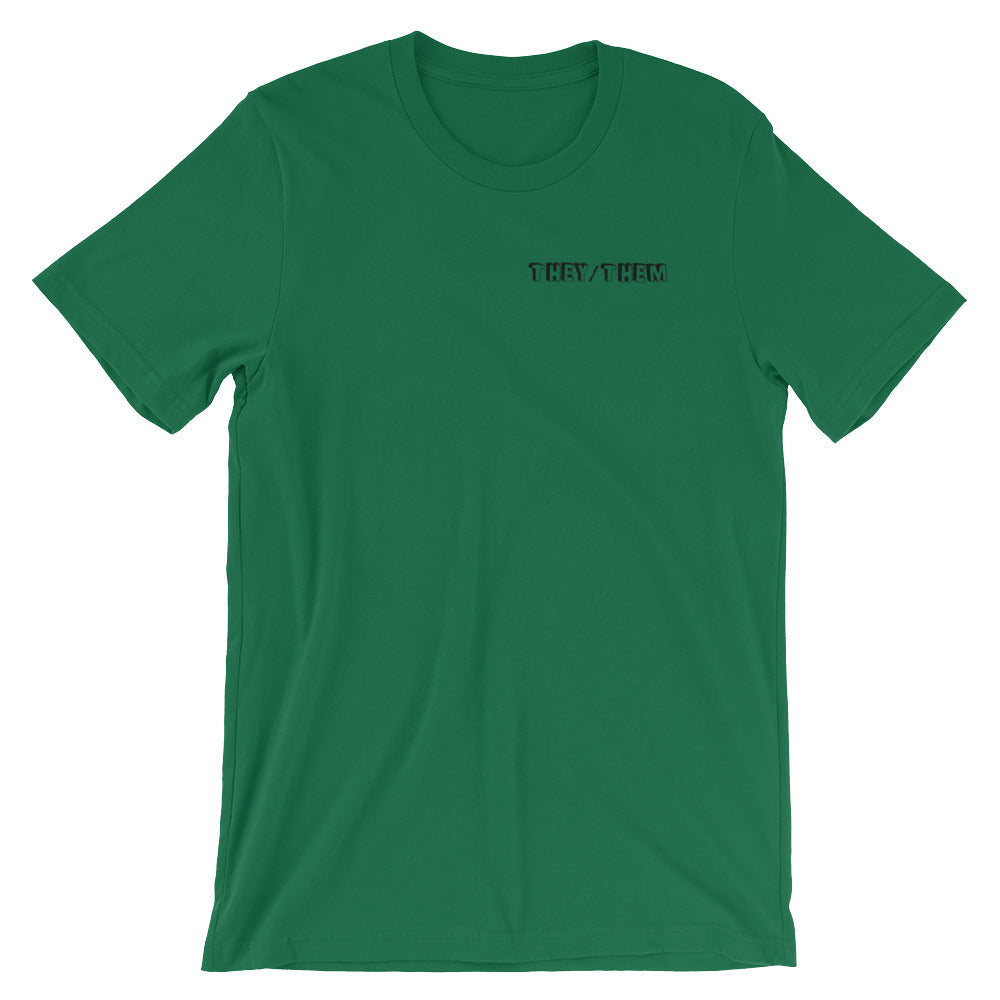 They/Them Short-Sleeve Unisex T-Shirt