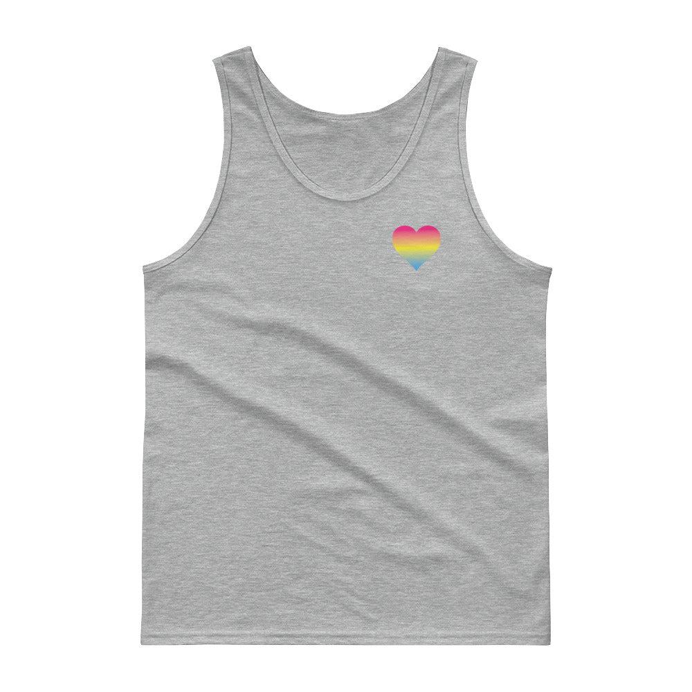 Pansexual Heart Tank Top