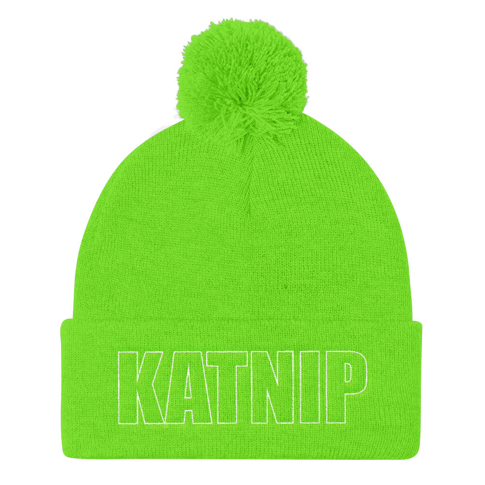Katnip Pom Pom Knit Cap