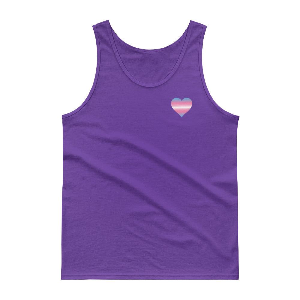 Transgender Heart Tank Top