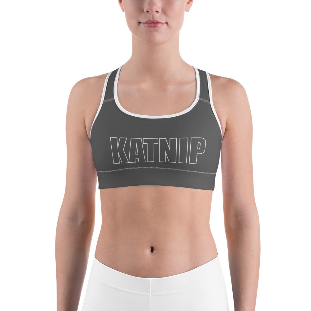 Katnip All-Over Print Sports Bra