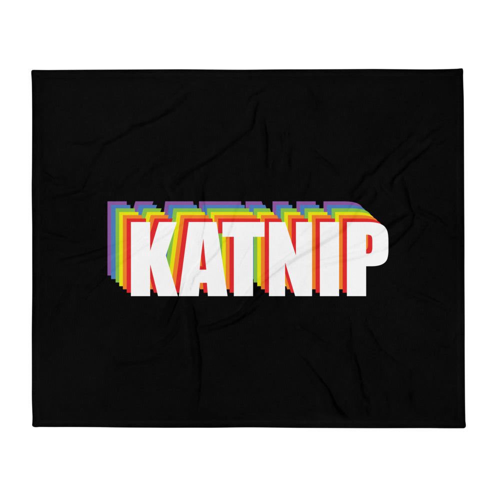 Katnip Vibes Throw Blanket