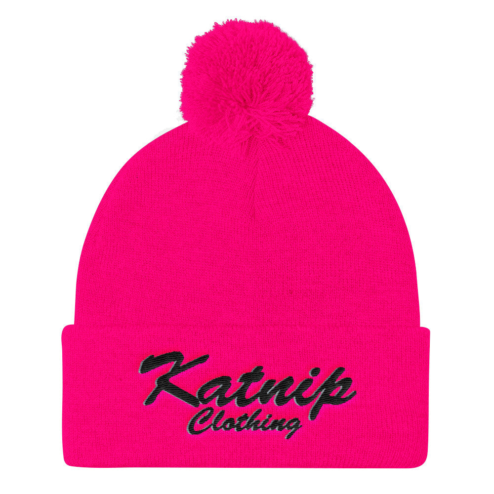 Katnip Clothing Pom Pom Knit Cap