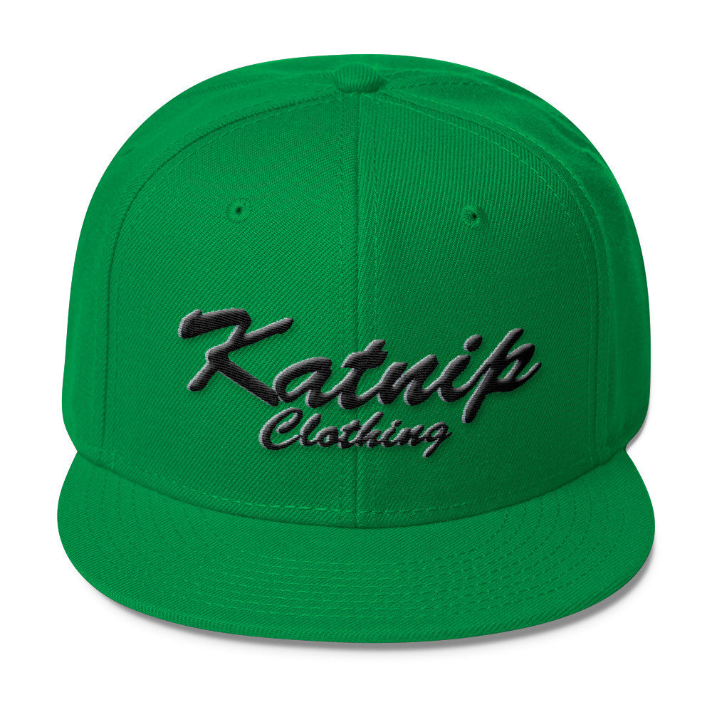 Katnip Clothing Wool Blend Snapback