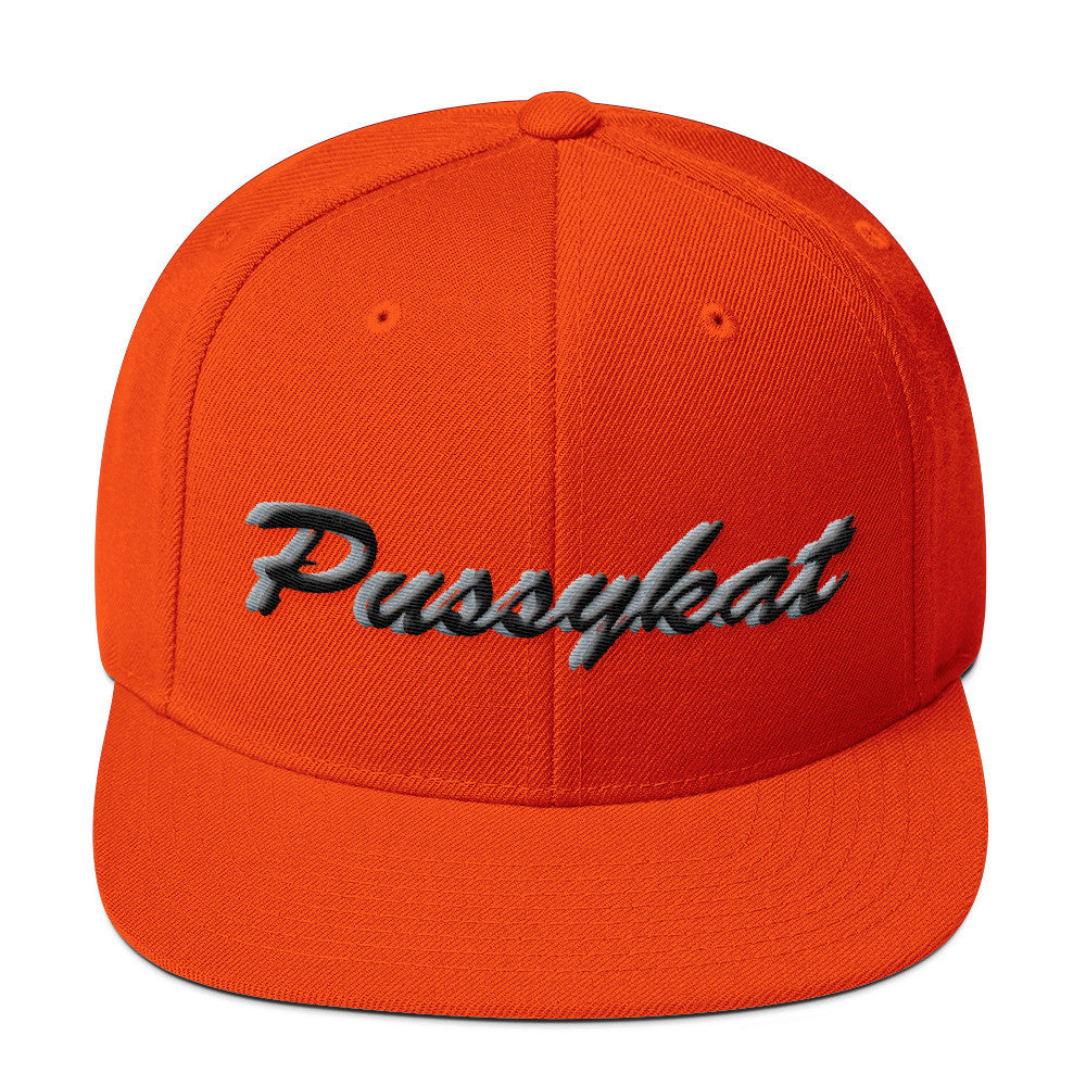 PussyKat Wool Blend Snapback