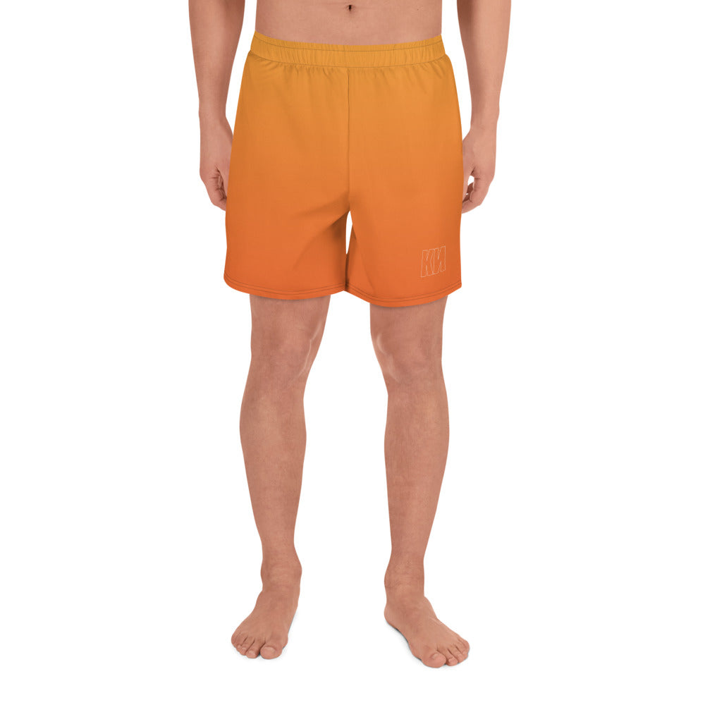KN All-Over Print Men's Athletic Long Shorts