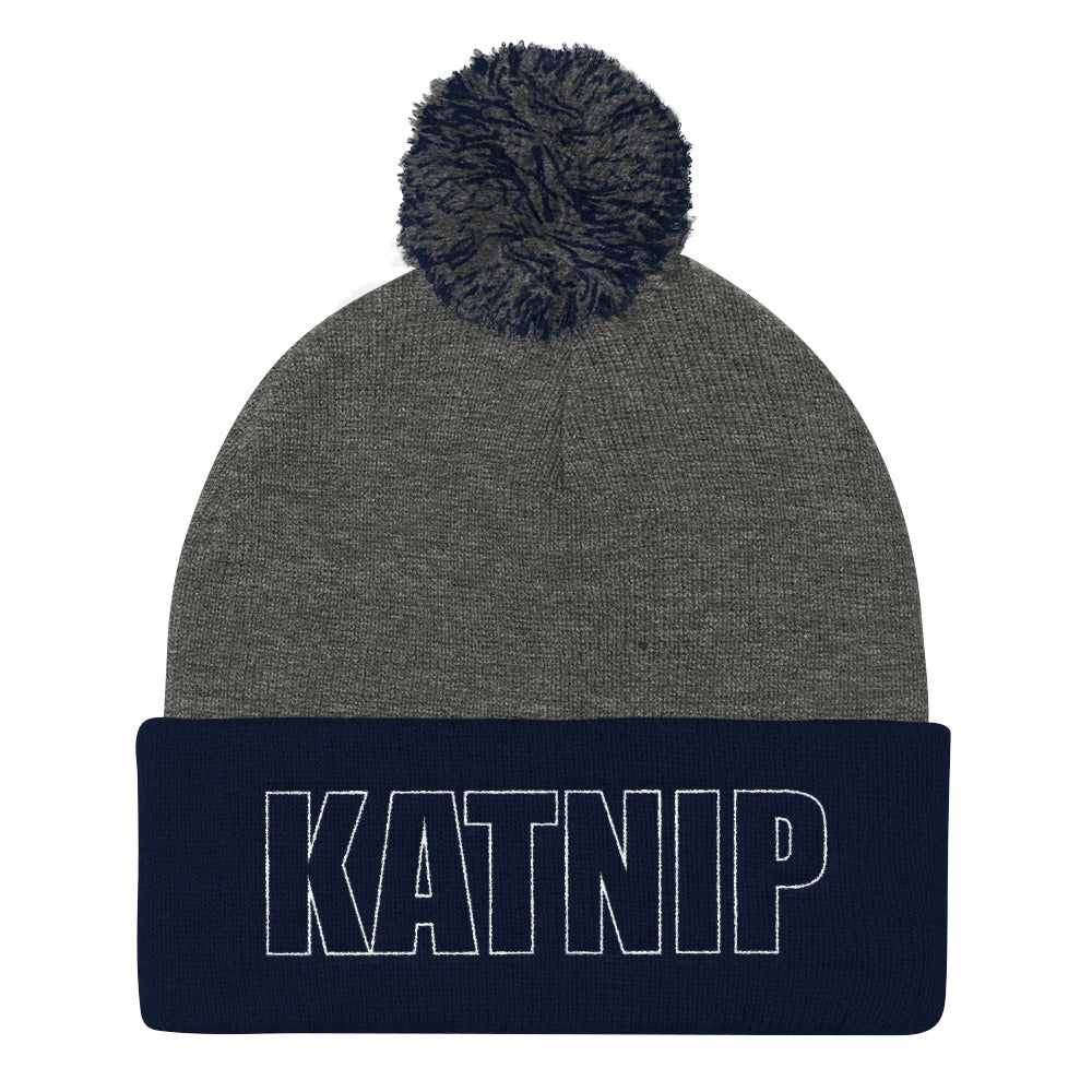 Katnip Pom Pom Knit Cap