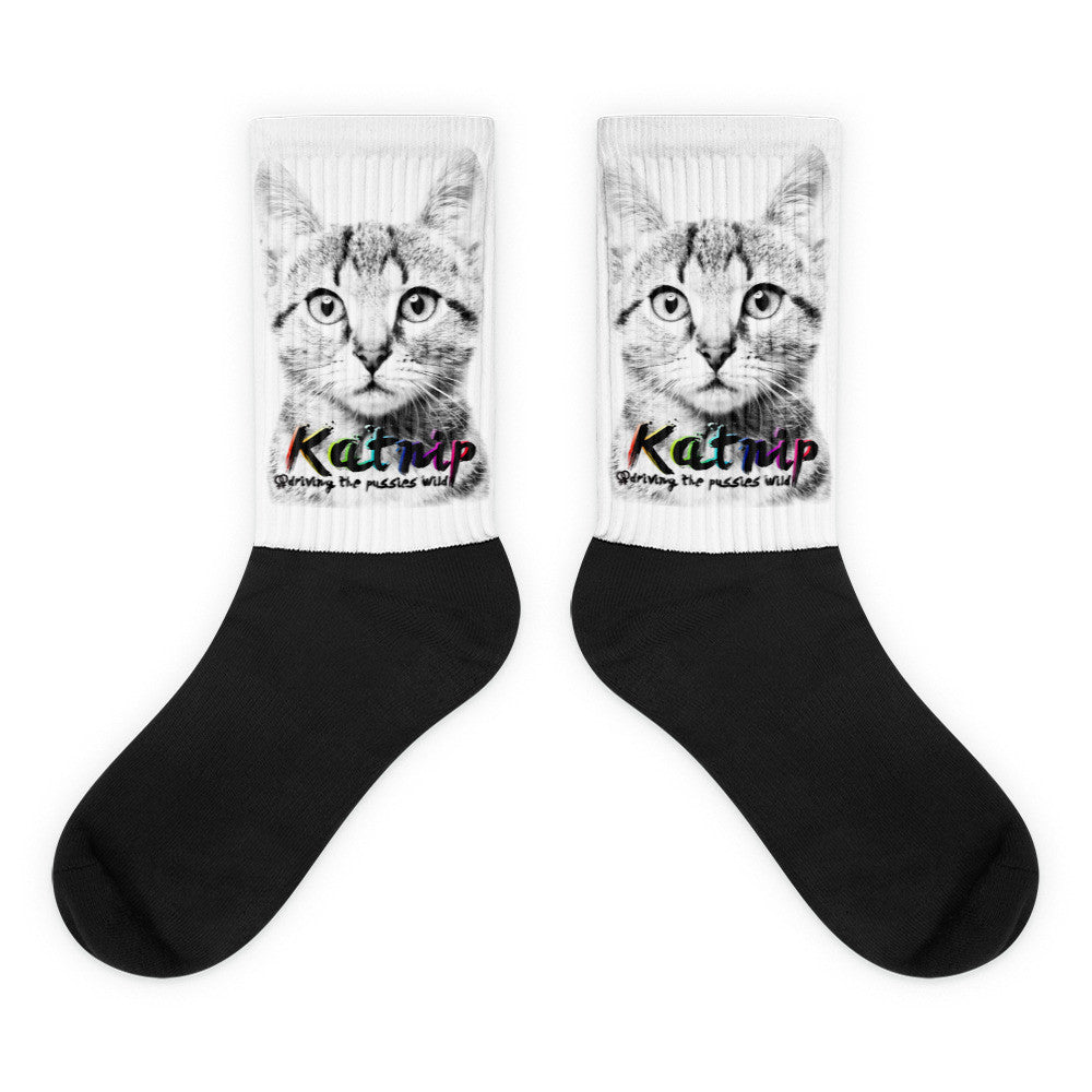 Black foot socks