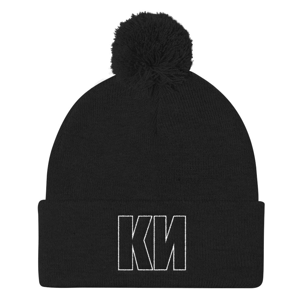 KN Pom Pom Knit Cap