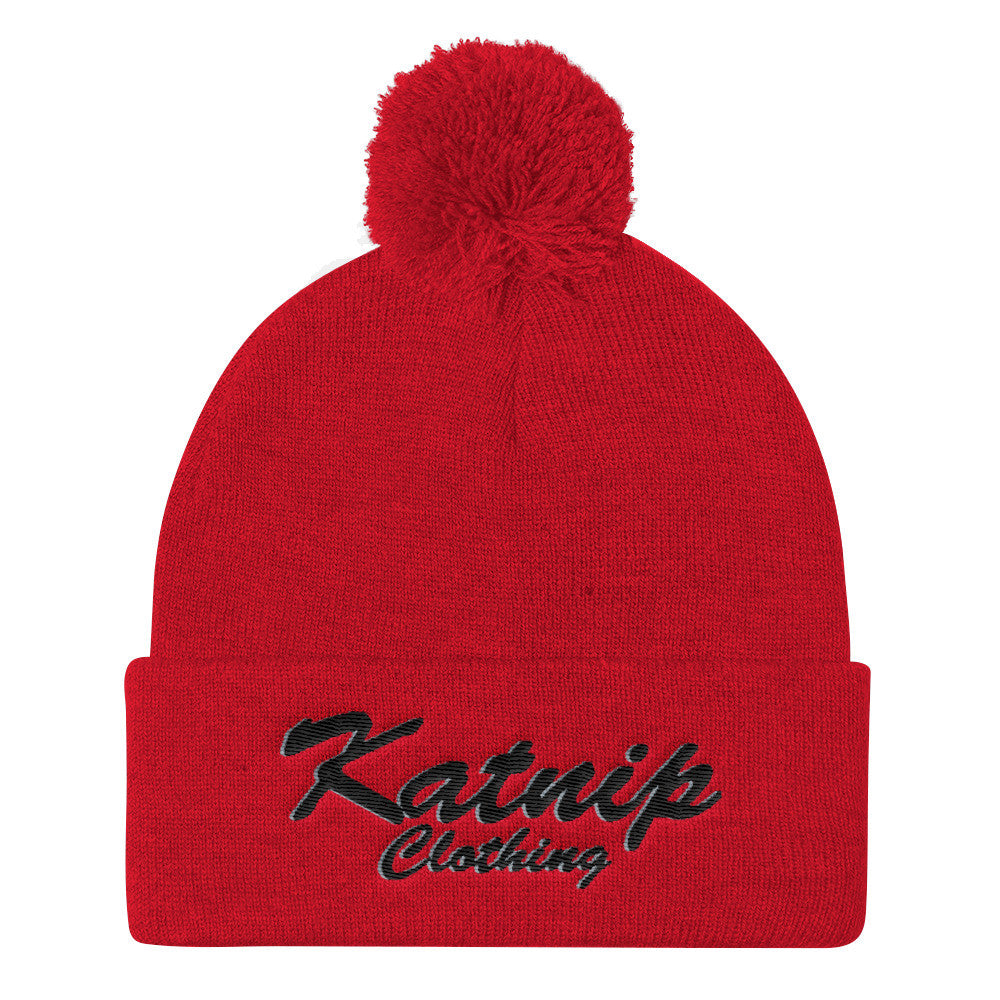 Katnip Clothing Pom Pom Knit Cap