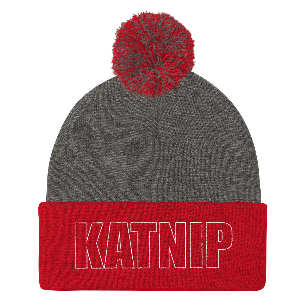 Katnip Pom Pom Knit Cap