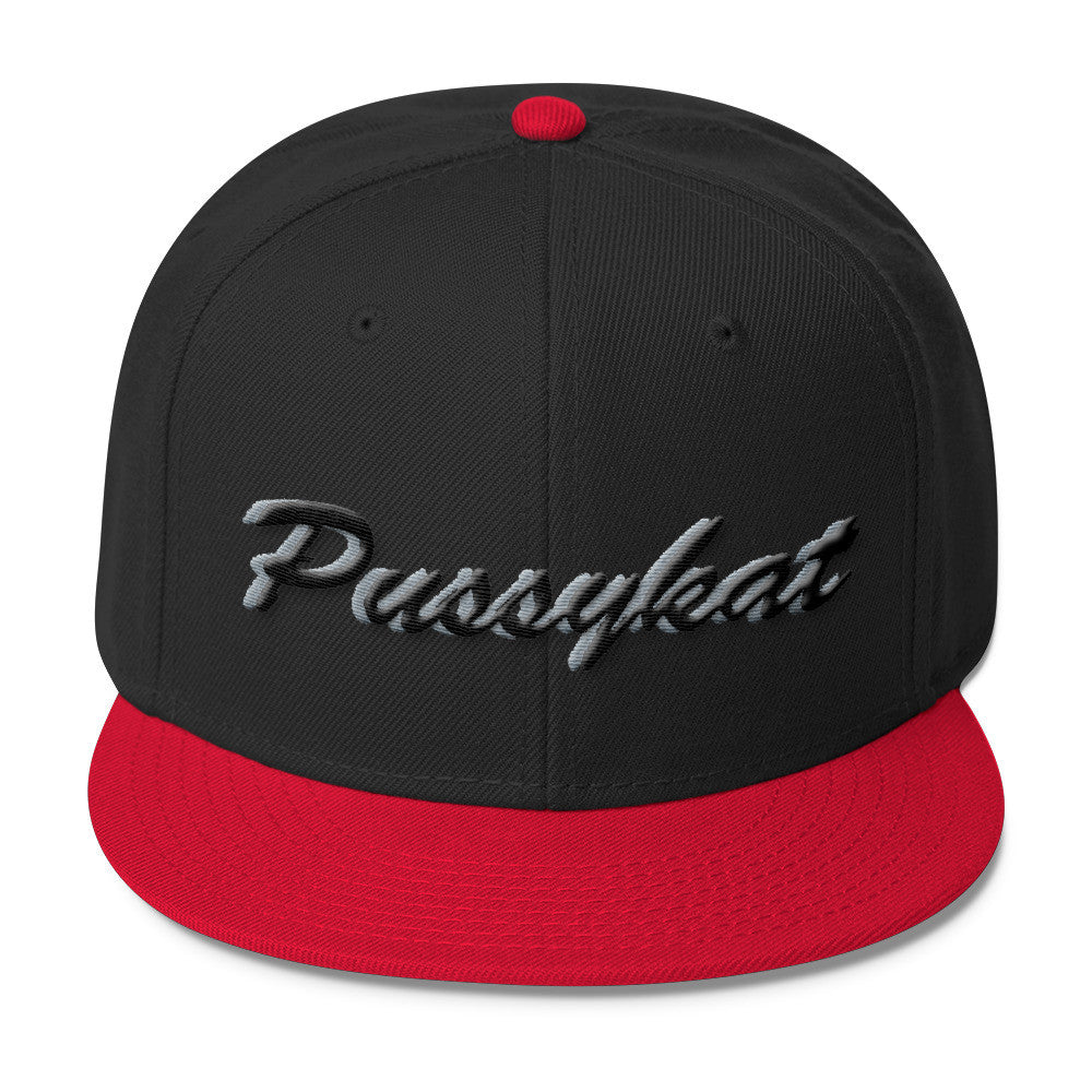 PussyKat Wool Blend Snapback