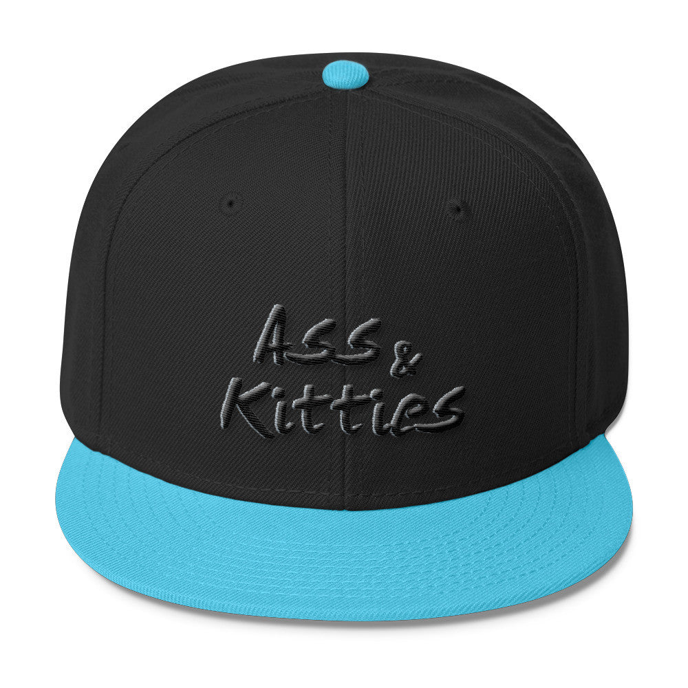 Ass & Kitties Wool Blend Snapback