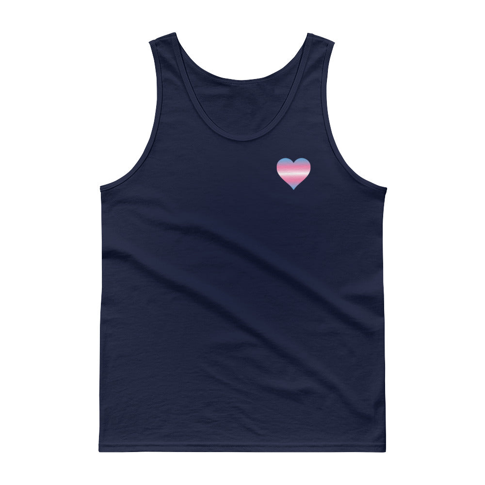 Transgender Heart Tank Top