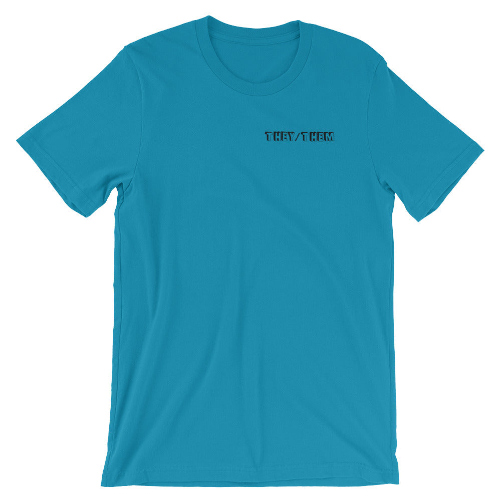 They/Them Short-Sleeve Unisex T-Shirt