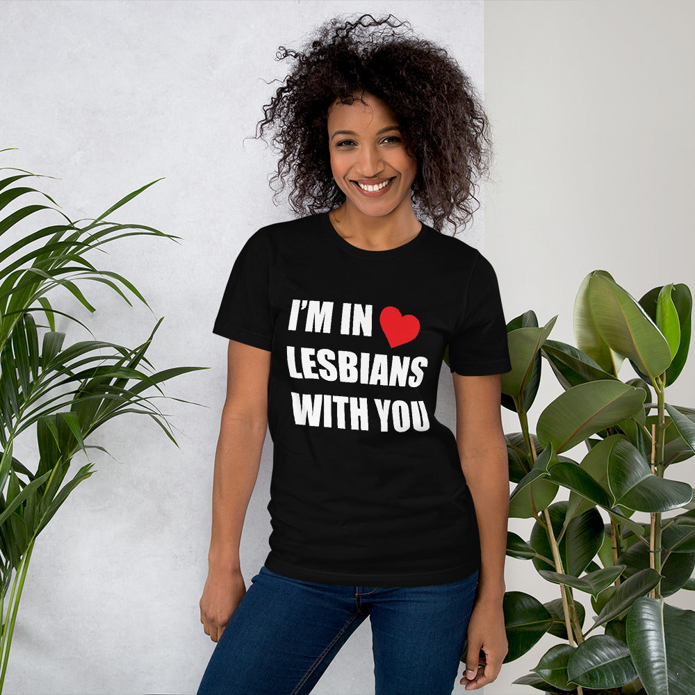 In Lesbians Bella + Canvas 3001 Unisex Short Sleeve Jersey T-Shirt with Tear Away Label