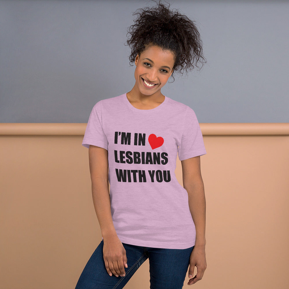 In Lesbians Bella + Canvas 3001 Unisex Short Sleeve Jersey T-Shirt with Tear Away Label