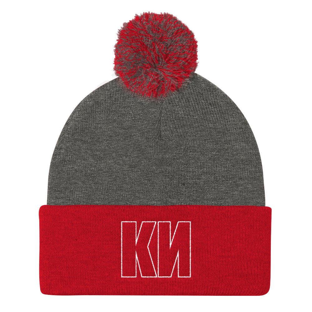 KN Pom Pom Knit Cap
