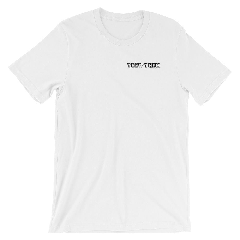 They/Them Short-Sleeve Unisex T-Shirt