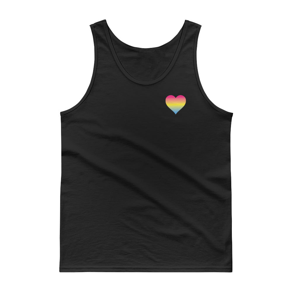 Pansexual Heart Tank Top