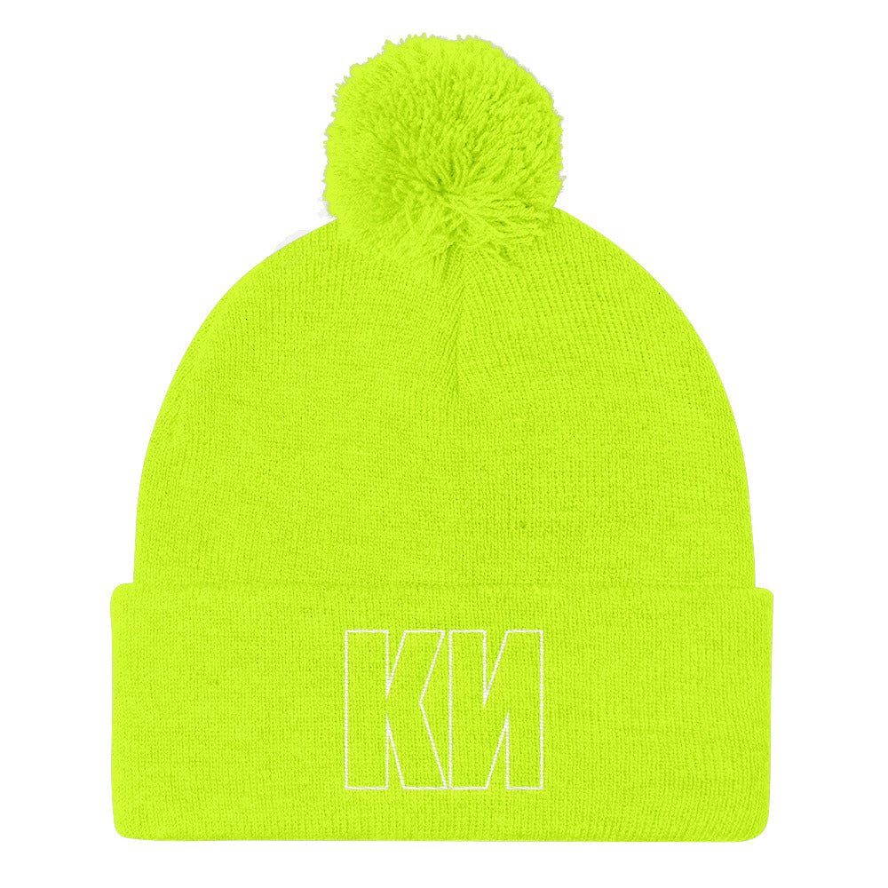 KN Pom Pom Knit Cap