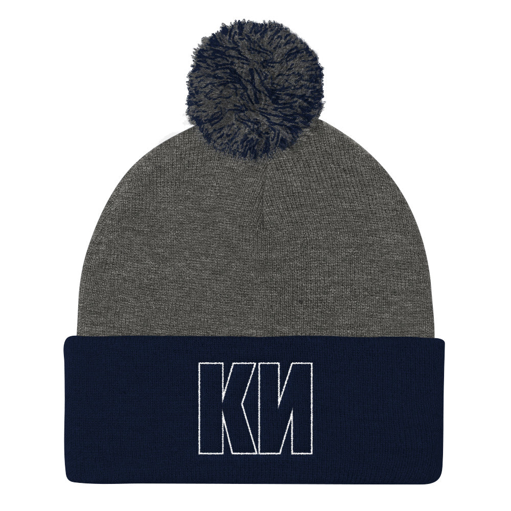 KN Pom Pom Knit Cap