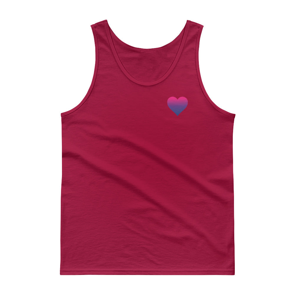 Bisexual Heart Tank Top