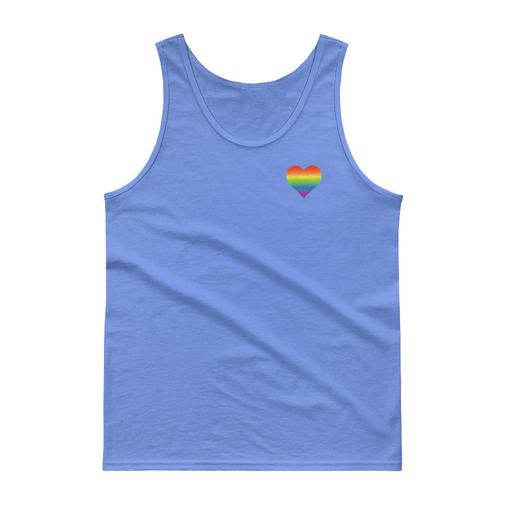 Rainbow Heart Tank Top