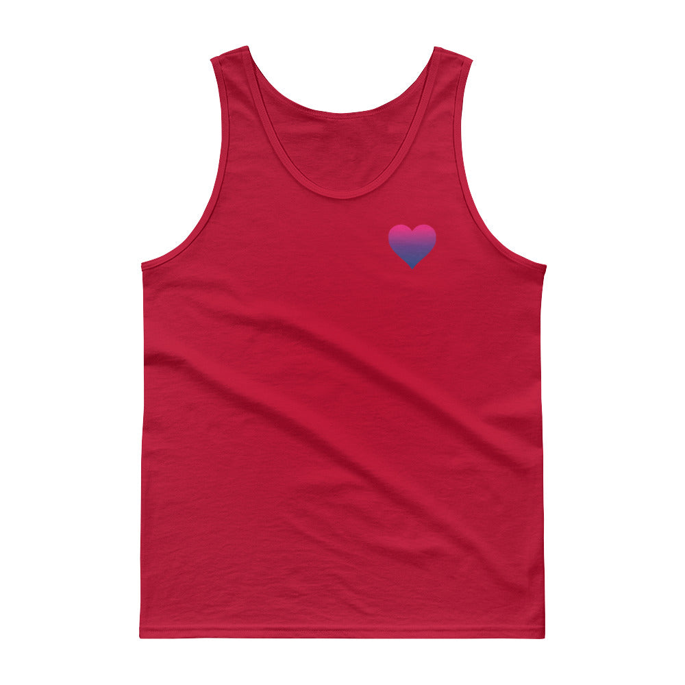 Bisexual Heart Tank Top