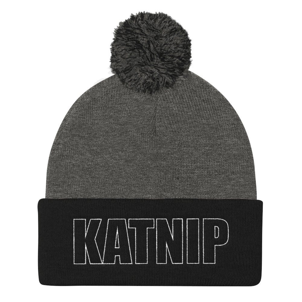 Katnip Pom Pom Knit Cap