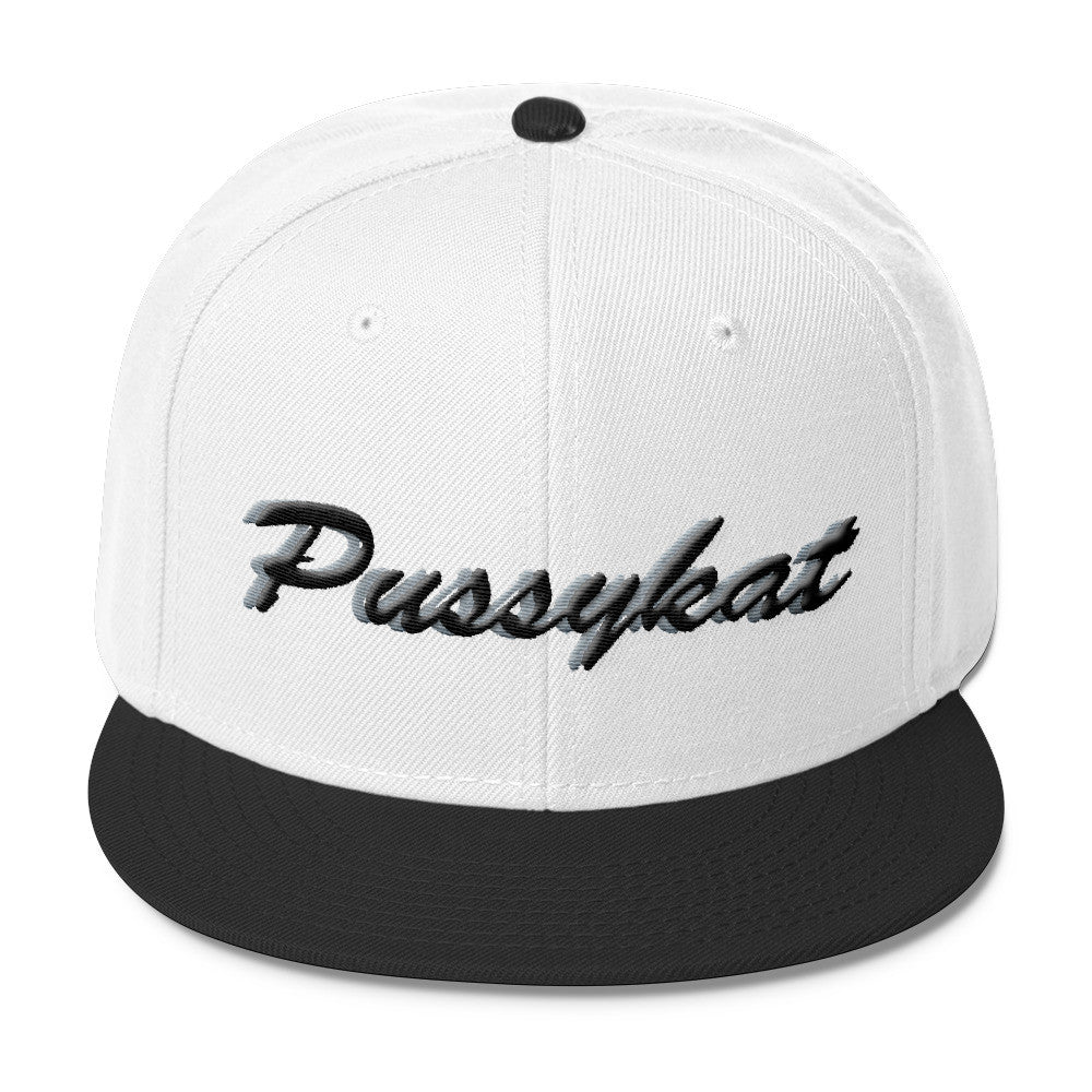 PussyKat Wool Blend Snapback