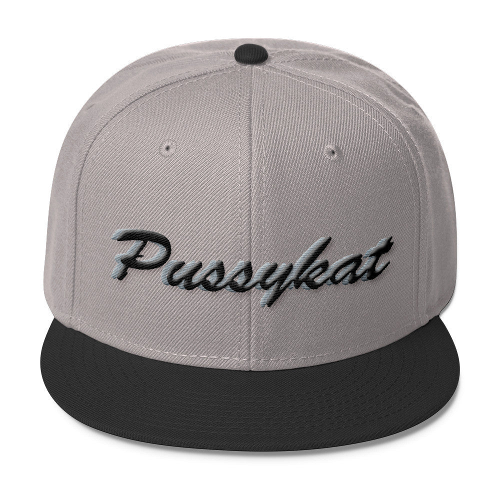 PussyKat Wool Blend Snapback