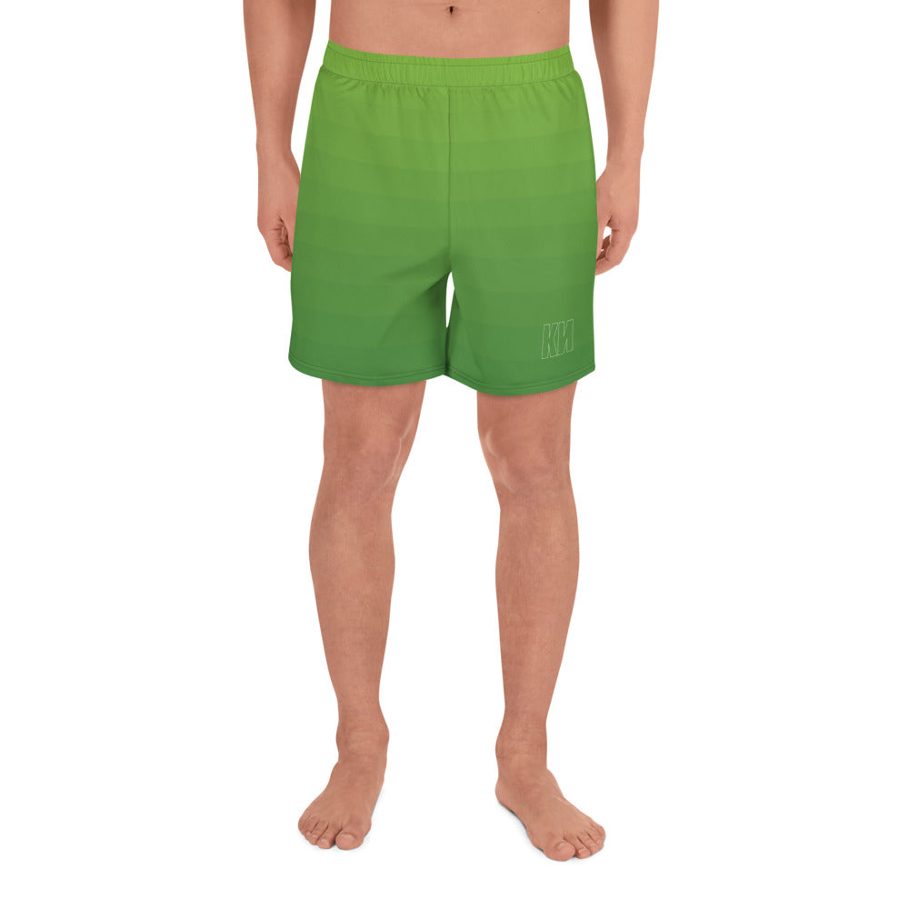 KN All-Over Print Men's Athletic Long Shorts