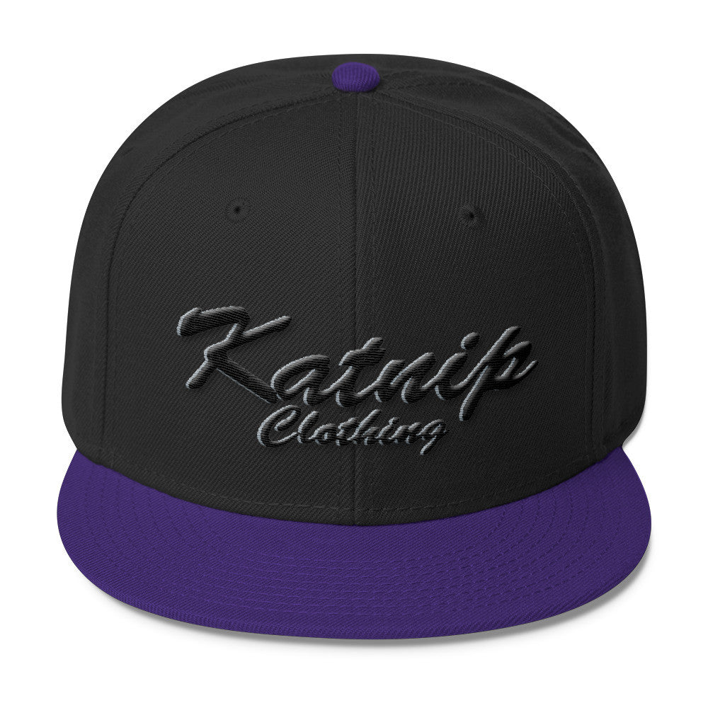 Katnip Clothing Wool Blend Snapback