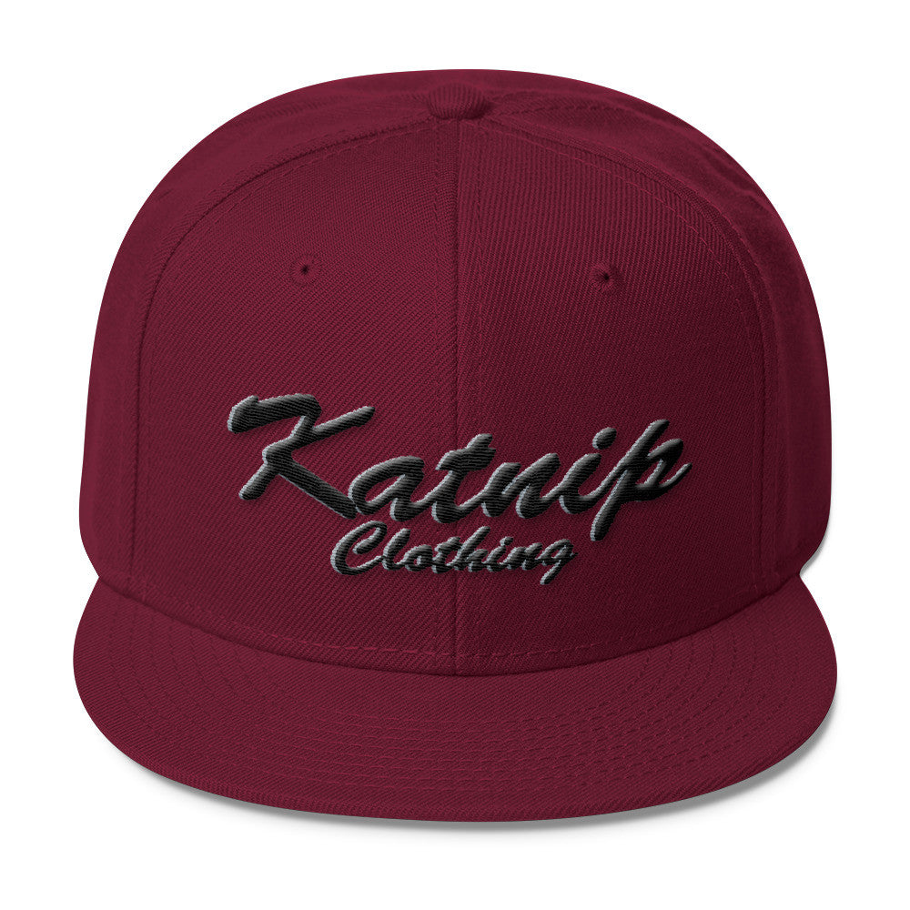 Katnip Clothing Wool Blend Snapback