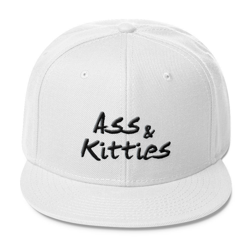Ass & Kitties Wool Blend Snapback