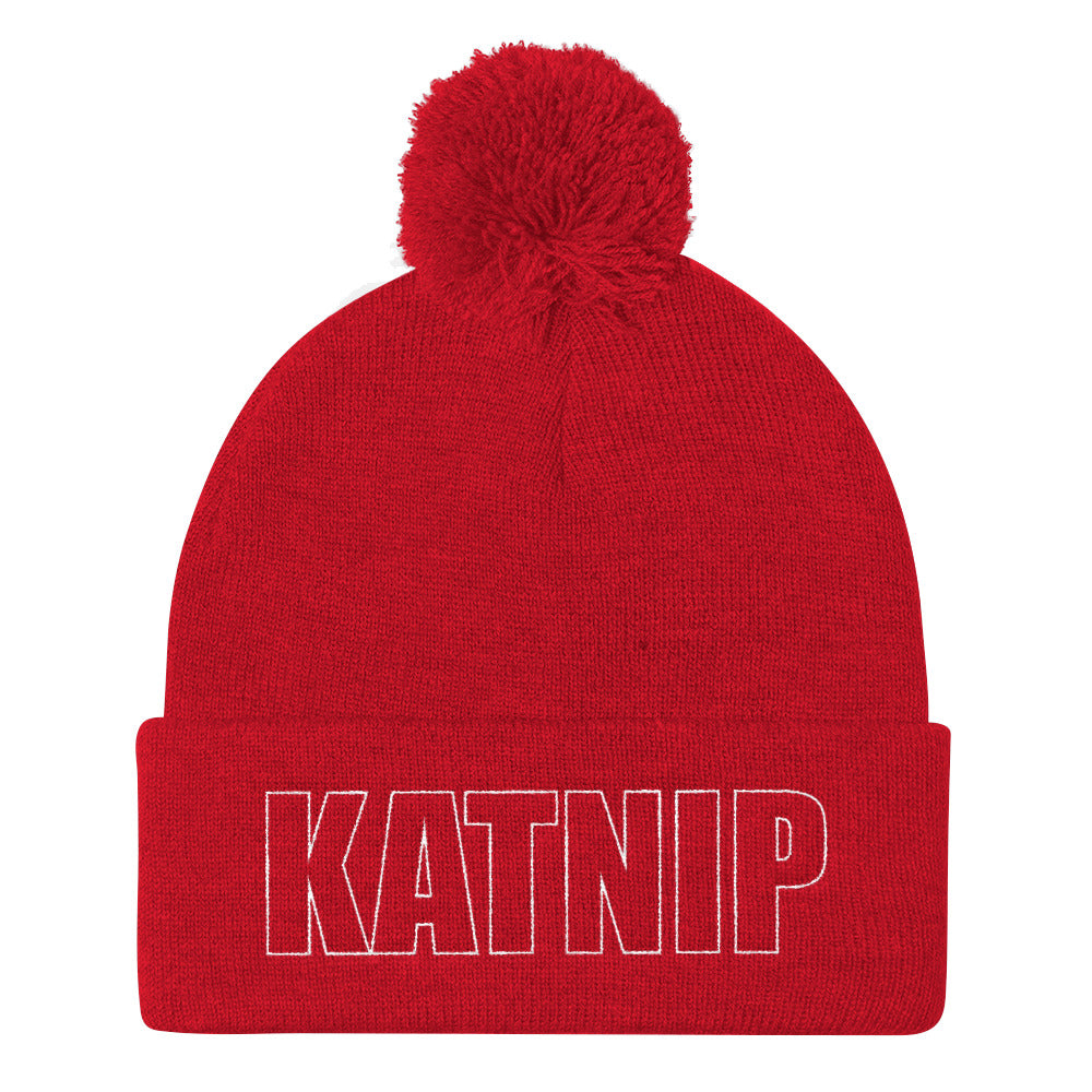Katnip Pom Pom Knit Cap