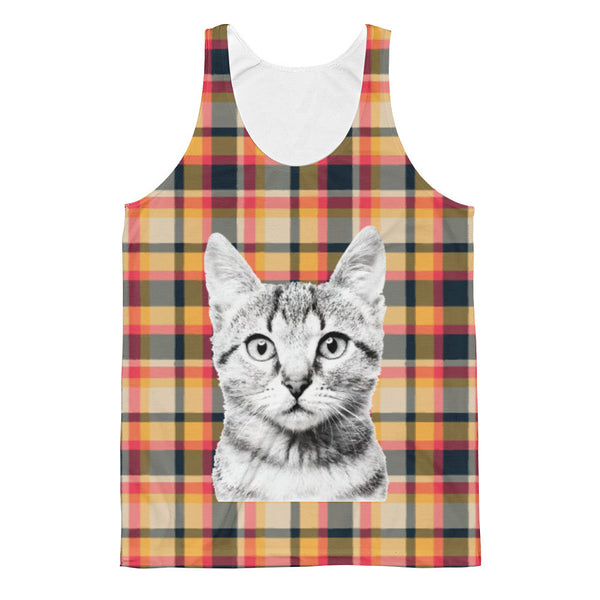 Flannel Classic Fit Tank Top