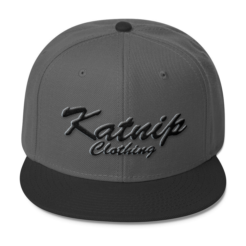Katnip Clothing Wool Blend Snapback