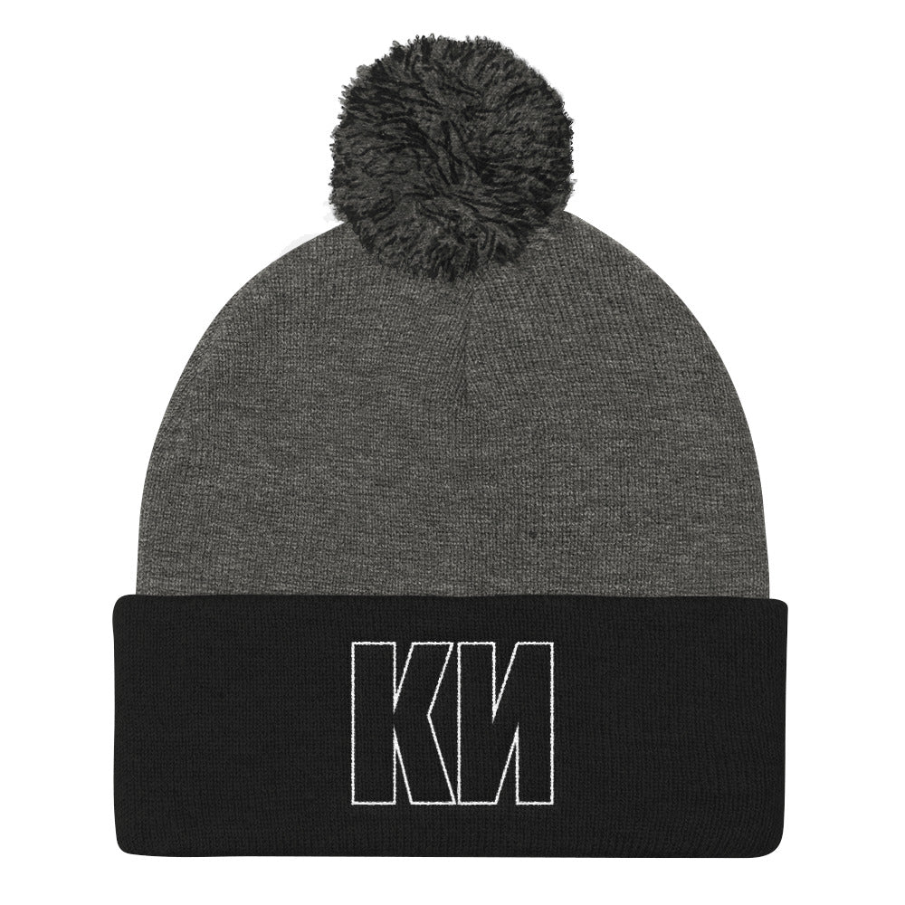 KN Pom Pom Knit Cap